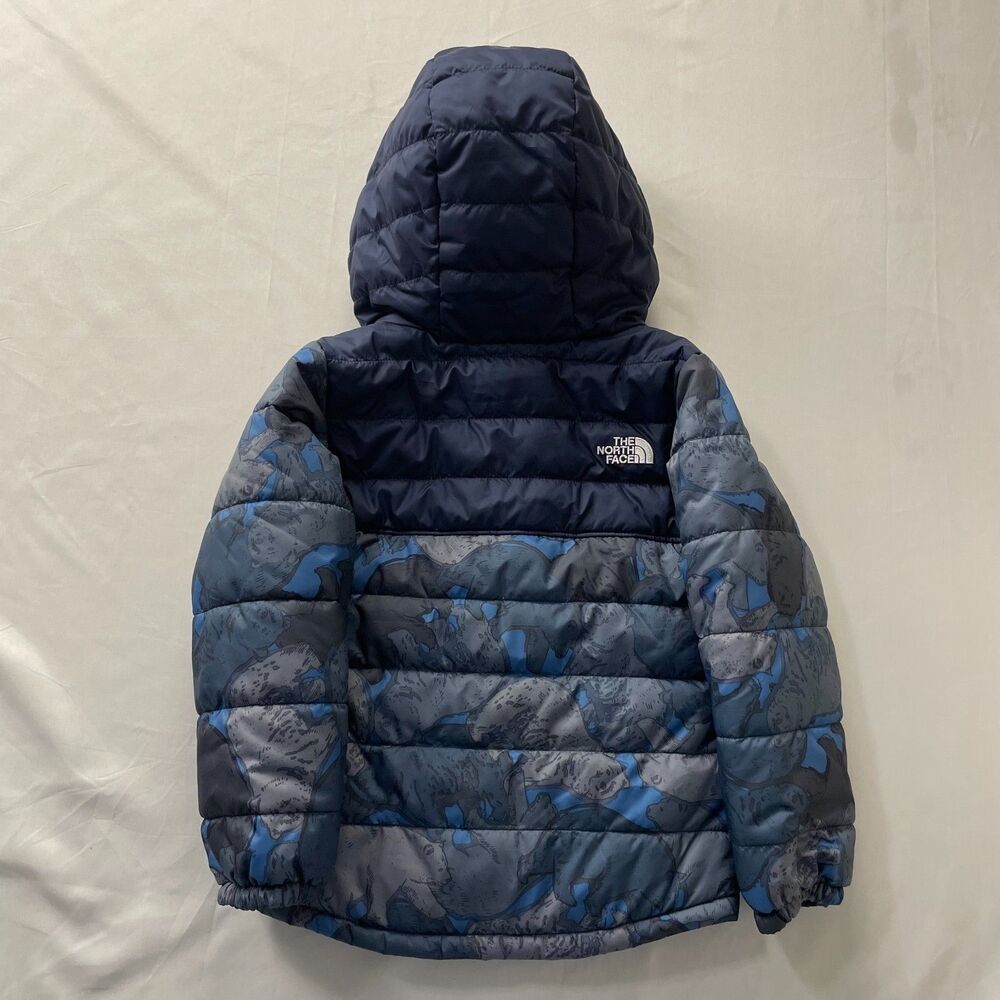 THE NORTH FACE Reversible Mount Chimbo Full Zip Hooded Jacket - 4T - Picture 2 of 5